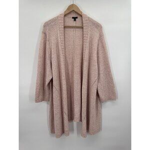 Talbots Women 3X Cardigan Duster Knit Cottagecore Feminne Grandpa Retro Indie